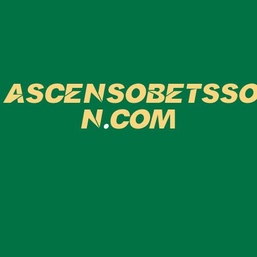 Logo da ASCENSOBETSSON